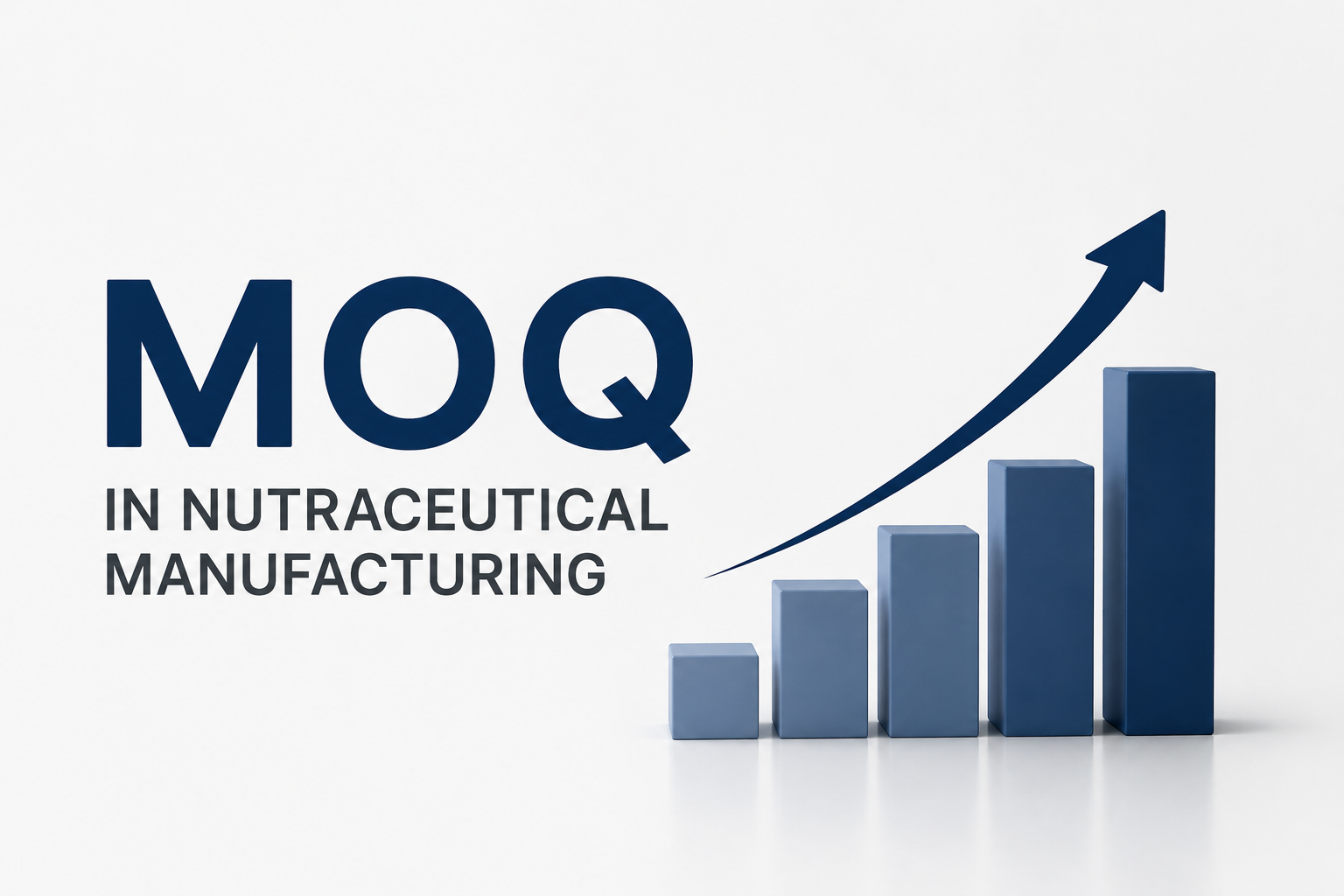 Minimum order quantities in nutraceutical manufacturing explained